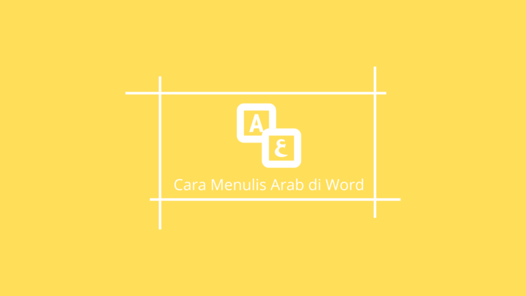 Bahasa arab di Ms. Word